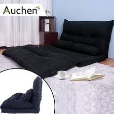 Bring function and style into your space with this convenient, convertible futon sofa bed. Auchen Fold Out Couch Floor Sofa Bed Floor Chair Adjustable Folding Futon Sofa Video Gaming Sofa Lounge Sofa With Two Pillows Black Walmart Com Walmart Com