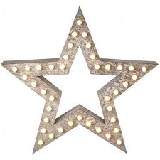 4 stars & up & up. Dxx013 Wooden Star With Led Light Up 52cm 34181 Christmas Display And Light Up Rosefields