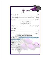 Best photos of party program templates wedding program. Pdf Psd Free Premium Templates Birthday Template Program Template 60th Birthday