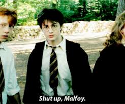 He followed his friends into the great hall, and took his seat at gryffindor table. Shut Up Malfoy Dementor Dementor The Parody Wiki Fandom