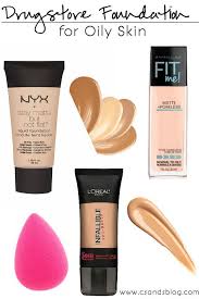 Drugstore Foundations For Oily Skin Foundation For Oily Skin Oily Skin Makeup Skin Makeup