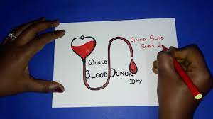 See more ideas about blood donation posters, blood donation, blood drive. Blood Donation Day Drawing Drawings For Kids Poster For World Blood Donation Day Youtube