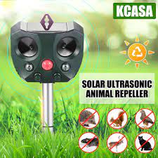 Ultrasonic pest repellent claims to repel pests (e.g., rodents and insects) can cause disturbance to the theses pests by emitting vibrations and ultrasound waves that there are no proven risks toward their safety while using ultrasonic pest repellent. Kcasa Ultrasonic Pest Repeller Solar Powered Motion Sensor Mouse Cat Dog Repellent Outdoor Safety Buy At A Low Prices On Joom E Commerce Platform