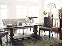 Ellie Banquette Light Sand In 2021 French Country Dining Room Decor French Country Dining Room Dining Room Bench