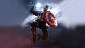 Bob the minion with captain america costume hd minions. Captain America Mjolnir Artwork Superheroes Wallpapers Hd Wallpapers Captain America Wallpapers Artwork Wa Captain America Wallpaper Captain America Captain