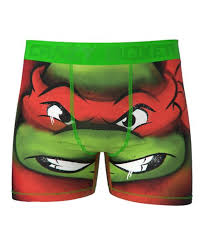 Crazy Boxer Green Ninja Turtle Boxer Briefs Men