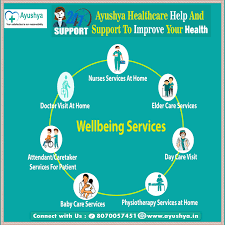 Ayushya Healthcare Help And Support To Improve Your Health Wellbeing Services Nurses Services At Home Doctor Visit A Home Health Care Doctor Visit Home Doctor