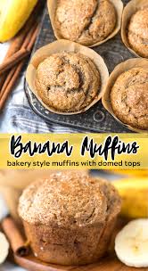 The Best Banana Muffins Banana Muffin Recipe One Bowl Banana Bread Banana Bread Muffins