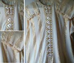 راندة عين البقرة على القميص وبالثوب الجوهرة الرائعة للمعلمة Kami Lhayani Moroccan Caftan Caftan Kaftan