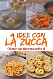 Un dessert perfetto per concludere dolcemente la cena o, una nutriente colazione per grandi e piccini. Pin Su Ricette Con La Zucca