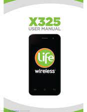 Life / wind, x325 wind ii, life wireless . Life Wireless X325 Manuals Manualslib