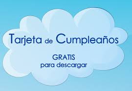 Imágenes de cumpleaños para descargar y compartir con esas personas que en este día se encuentren cumpliendo un año mas de vida. Tarjeta De Cumpleanos Gratis Para Descargar