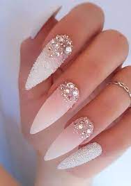57 De Mariee Magnifique Dessins Ongles Pour La Mariee Mariee Ongles 2019 Clous De Mariage De La Mariee Mariag Diseno De Unas De Boda Unas Para Novia Unas Boda