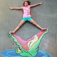 You Won T Believe What This Dad Can Do With Sidewalk Chalk Street Art Chalk Photography Chalk Artist