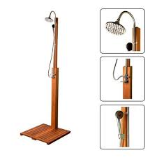 Stilista Gartendusche Cascata Aus 100 Fsc Zertifiziertem Shorea Hartholz Geolt Inkl Handbrause Amazon De Garten Gartendusche Dusche Handbrause