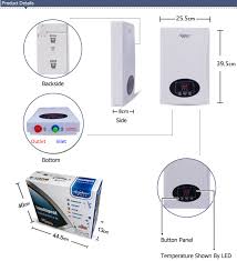 Tankless water heater,camplux constant propane water heater,3.18 gpm on demand water heater,instant hot water heater,indoor,black 4.2 out of 5 stars 177 $399.99 $ 399. Small Electric Instant Water Heater 220v At Home Tankless Electric Shower Hot Water Heater Buy Small Water Heater For Bathroom Tankles Water Heater Space Saver Bathroom Shower Water Heater Product On Alibaba Com