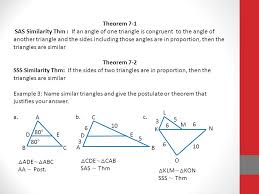 It explains how to use two column proofs in order to prove if two. Postulate Theorems For Similar Triangles Unit 6 Lesson Ppt Download