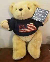 Vintage 10 Quot Ralph Lauren Polo Sport Teddy Bear Plush 1996 New Old With Tags Teddy Bear Musical Teddy Bears Teddy Bear Stuffed Animal