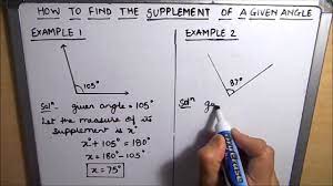 What is the supplementary angle of 143 o? What Are Supplementary Angles And How To Find It Finding Supplement To An Angle Youtube