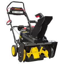22 Single Stage Snow Blower With Snowshredder Auger