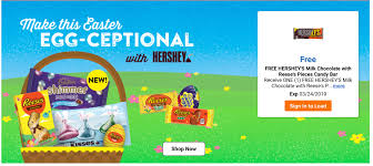 Super early preview of the freebie! Kroger Freebie Gratis Hershey S Milk Chocolate Reese S En Kroger Super Baratisimo Gratis