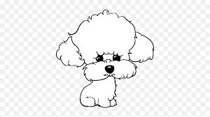 These alphabet coloring sheets will help little ones identify uppercase and lowercase versions of each letter. Puppy Poodle Coloring Page Coloringcrewcom Perro Poodle Para Colorear Png Poodle Png Free Transparent Png Images Pngaaa Com