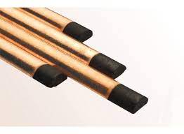 The Half Round Copper Coated Gouging Carbon Can Be Applied To Excellent For Producing Broad Shallow Groove Carbon Rods Copper