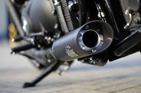 This is one of the best sounding motorcycle and with this exhaust it just makes riding it more fun. Triumph Bonneville Bobber Exhaust Dr Jekill Mr Hyde Electronically Adjustable Exhaust For Motorcycles Best Sound Street Legal