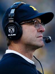 Jim Harbaugh says glasses are nod to 3 people