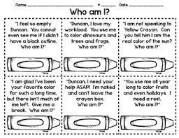 The Day The Crayons Quit Book Companion Activities Crayons Quit Book Reading Response Activities Writing Craftivity