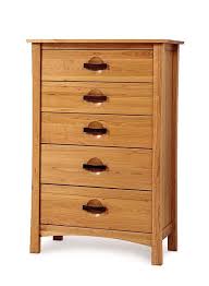 Craftsman Berkeley 5 Drawer Cherry Wood Chest Of Drawers Made In Usa