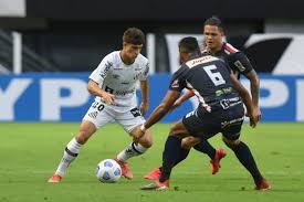 No jogo de ida, kaio jorge e marinho garantiram a vitória do peixe por 2 x 0. Cpqbfvtecfmum