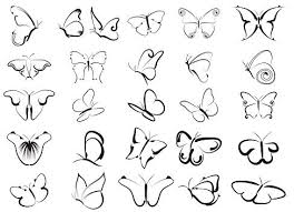 Collection Of Drawing Butterflies Vector Eps10 Butterfly Drawing Simple Butterfly Tattoo Butterfly Sketch These circles are the butterfly's fore wings.