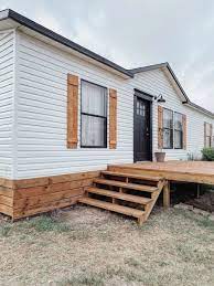 Check spelling or type a new query. Wood Skirting Mobile Home Exteriors Mobile Home Porch Mobile Home Renovations