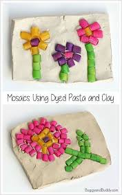 Pasta Mosaic Art Project For Kids Mosaic Art Projects Art For Kids Pasta Art