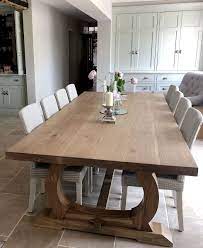 Linen is a timeless fabric, loved for its unique, irregular look. Handmade Oak Dining Table With Curved Base Bespoke Refectory Table Handmade Oak Dining Table Dining Table Makeover Oak Dining Table