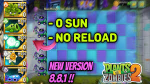 Juega a la aventura de acción y estrategia en la que podrás conocer, saludar y derrotar a legiones de zombis alocados desde el amanecer de . Plants Vs Zombies 2 8 8 1 Mod 0 Sun No Reload Plantlevels Rton File Cdn 8 8 For Android