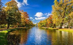Autumn River Hd Wallpaper Scenery Cool Landscapes Autumn Trees