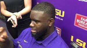 LSU OL Toby Weathersby talks about his grandparents being 'trapped' in  Houston