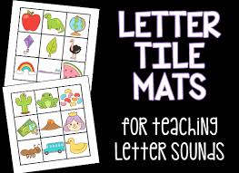 letter tile mats free printables prekinders