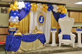 Royal Baby Shower Baby Shower Party Ideas Photo 2 Of 19 Prince Baby Shower Theme Prince Baby Shower Decorations Prince Baby Shower