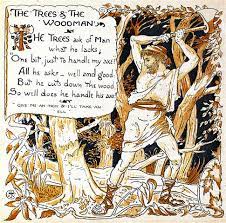 The Trees And The Axe Fables Of Aesop
