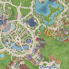 explore shanghai disney resort maps