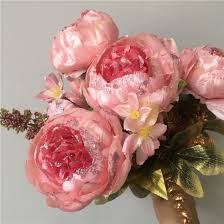 19 silk peony bush x 5 out of stock. High Quality Real Touch Artificial Flowers Silk Peony Flower For Home Wedding Decoration China Artificial Flowers And Silk Flowers Price Made In China Com