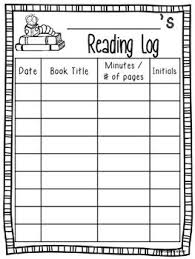 This Free Reading Log Is A Great Resource To Help Your Students Keep Track Of The Minutes And X2f Or The Number Of P Reading Logs Weekly Reading Logs Book Log