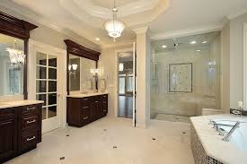 What luxury master bathrooms design trends are prevalent today? The Perfect Master Bathroom Luxury Bathroom Luxury Master Bathrooms Master Bathroom Design Brown Bathroom Decor
