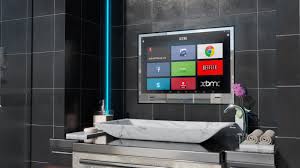 At just 19 inches, this watervue tv is brilliantly compact, making it affordable and perfect for small bathrooms and ensuites! 27 Waterproof Bathroom Tv Smart Android Led Tv Sarason Tv