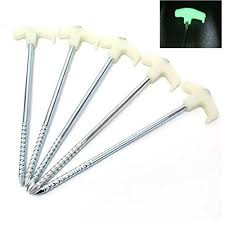 Check spelling or type a new query. 12 Glow In The Dark Tent Stakes Pegs Heavy Duty Steel Metal Camping Ninefit Europe
