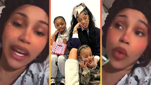 Cardi B slams a prank caller who allegedly called Child Protective Services  to her home, in a curse-filled message on Instagram Live. | Entertainment  Tonight | Facebook