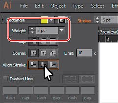Beside this, what is control panel in illustrator? Changing Stroke Width And Alignment Working With Basic Shapes In Adobe Illustrator Cc 2014 Release Adobe Press